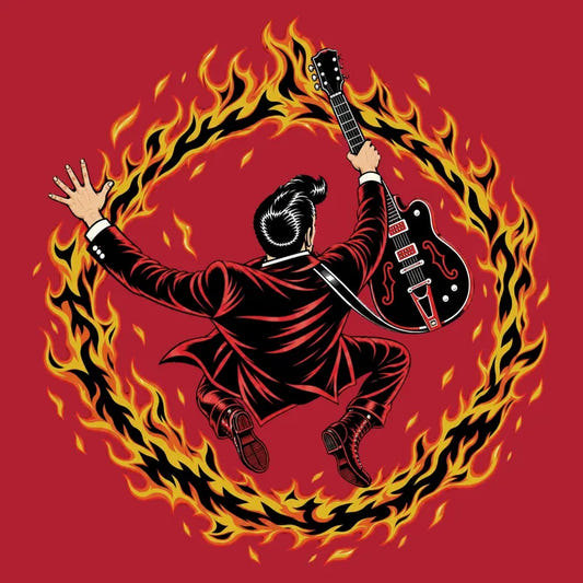 Ring of Fire graphic tee design