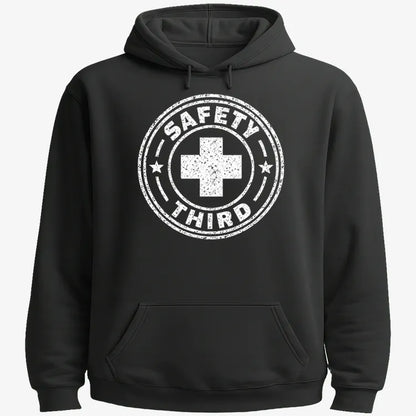 Safety Third-Hoodie-Black
