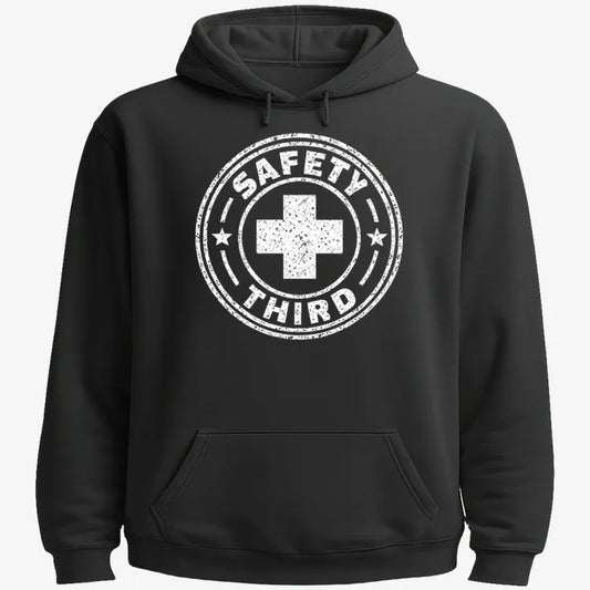 Safety Third-Hoodie-Black