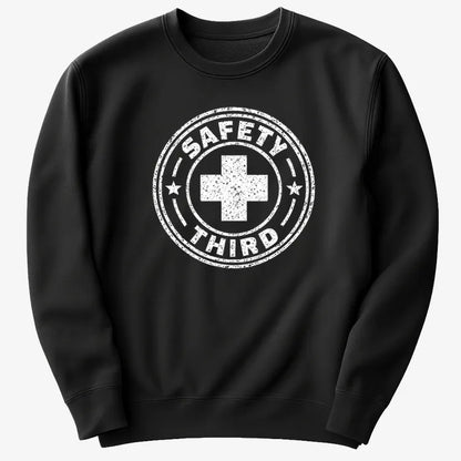 Safety Third-Sweatshirt-Black