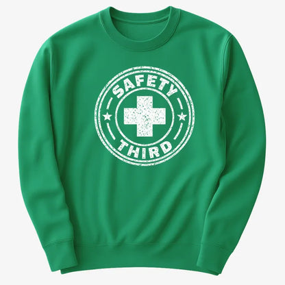 Safety Third-Sweatshirt-Green