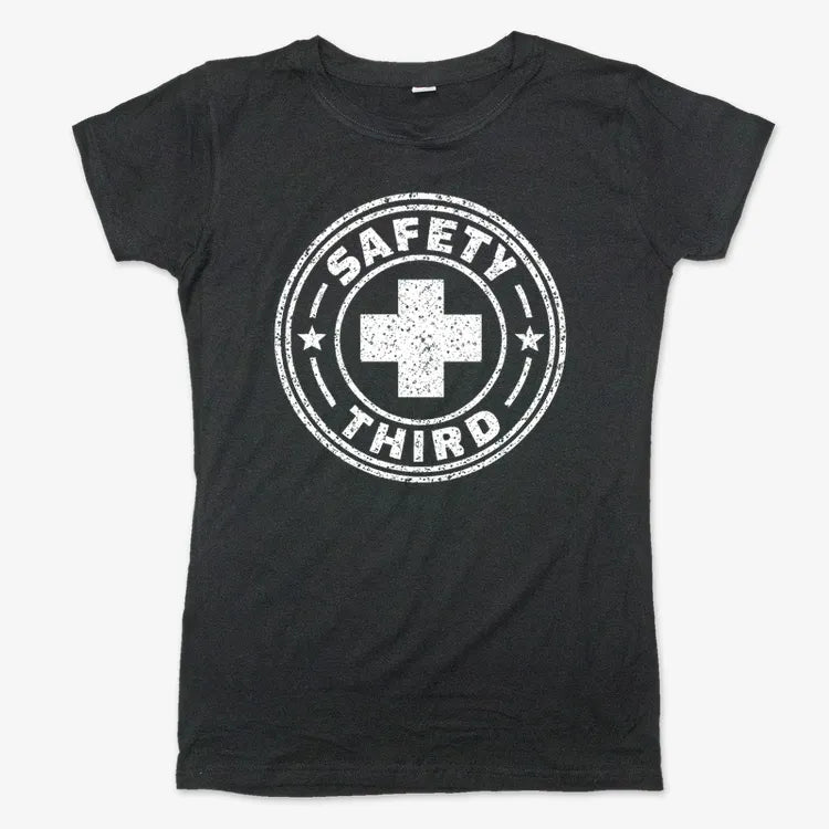 Safety Third-Women's T-Shirt-Midnight