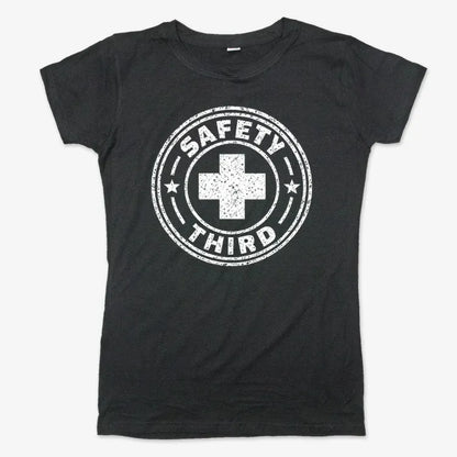 Safety Third-Women's T-Shirt-Midnight