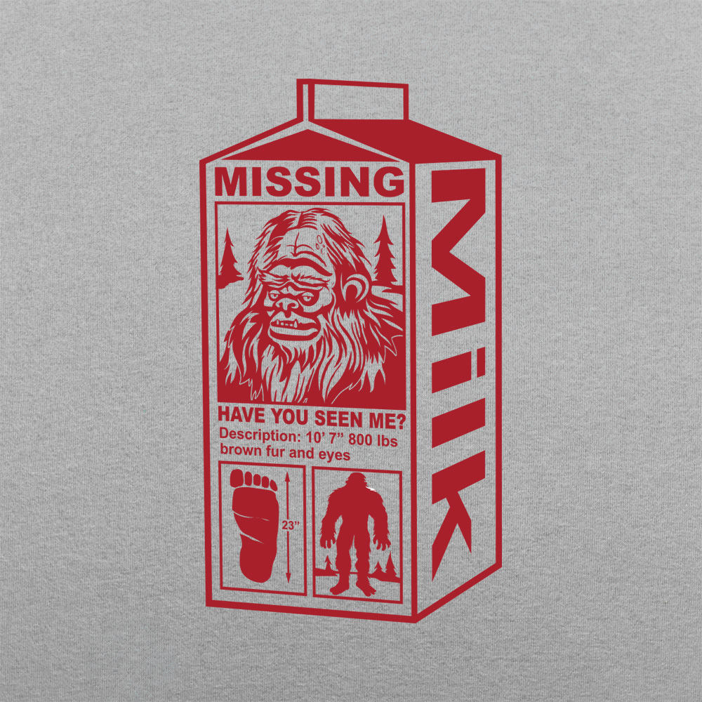Sasquatch Milk Carton