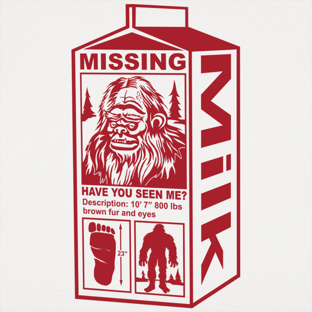 Sasquatch Milk Carton