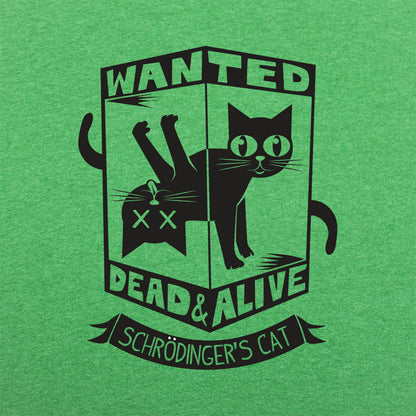 Schrodinger's Cat Wanted Dead and Alive Quantum Physics Box