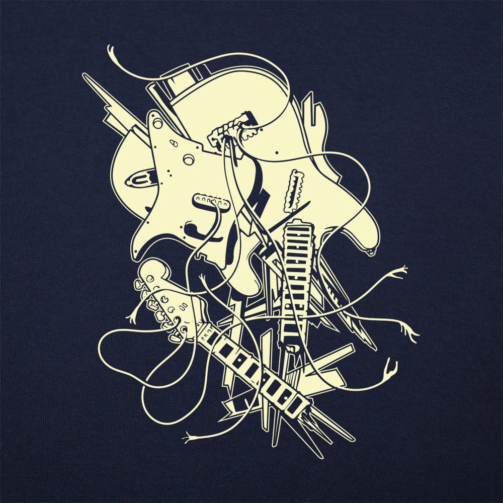 Smashed Guitar - 6DollarShirts