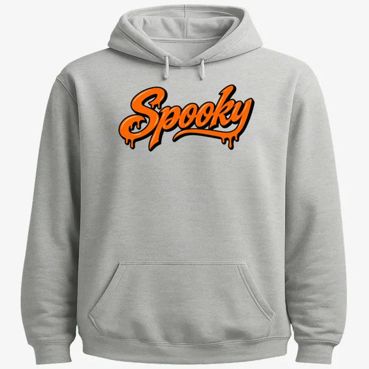 Spooky-Hoodie-Gray Heather