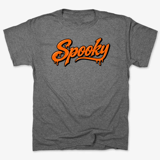 Spooky-Unisex Heavyweight T-Shirt-Charcoal Heather