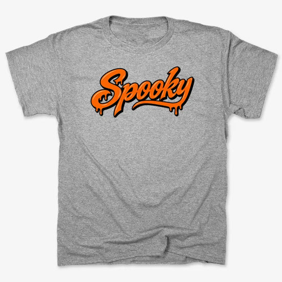 Spooky-Unisex Heavyweight T-Shirt-Heather Gray