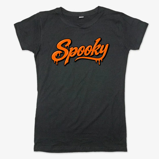 Spooky-Women's T-Shirt-Midnight