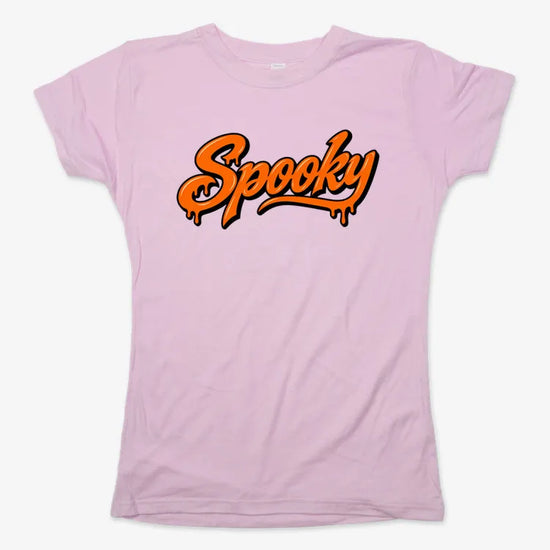 Spooky-Women's T-Shirt-Soft Pink