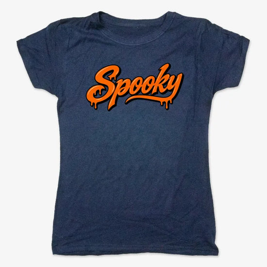 Spooky-Women's T-Shirt-True Navy