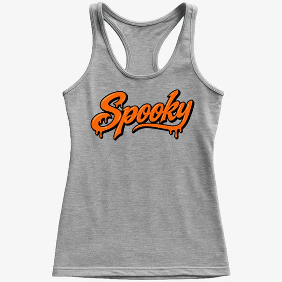 Spooky-Women's Tank Top-Gray Granite