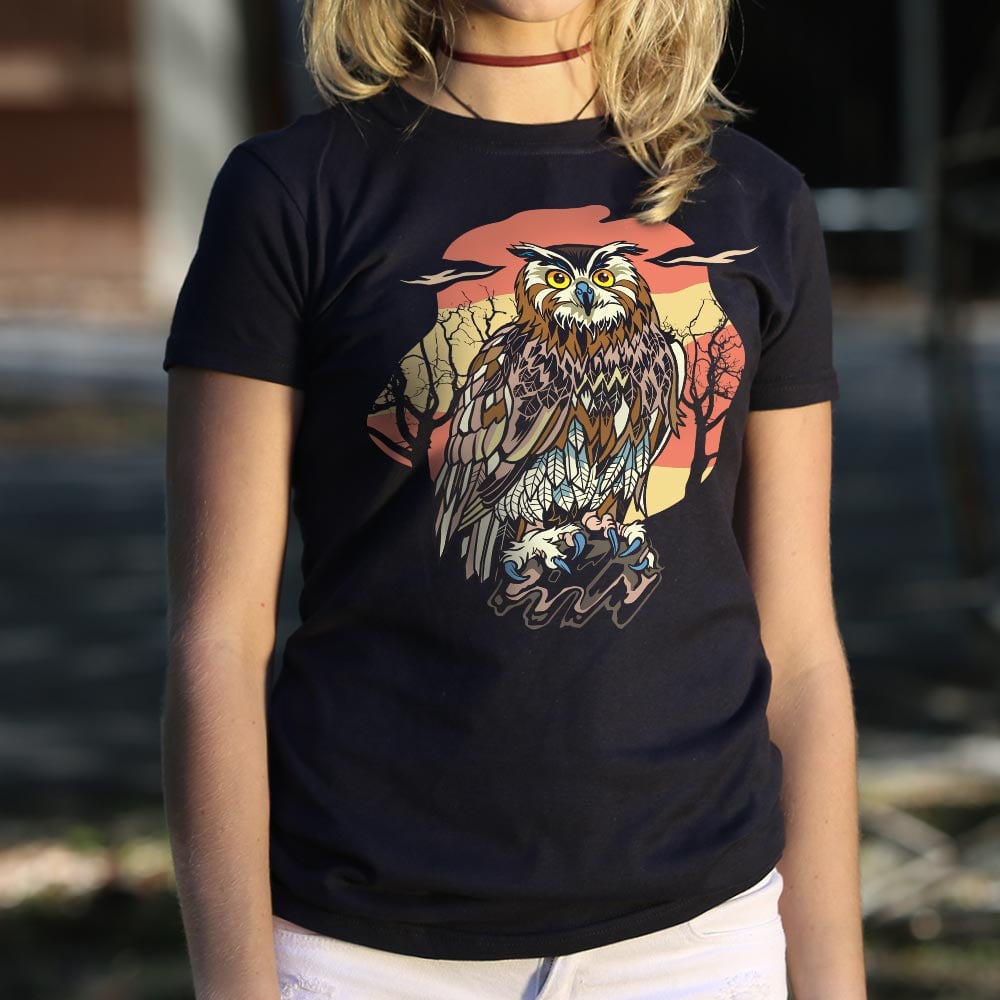 Sundown Owl - 6DollarShirts