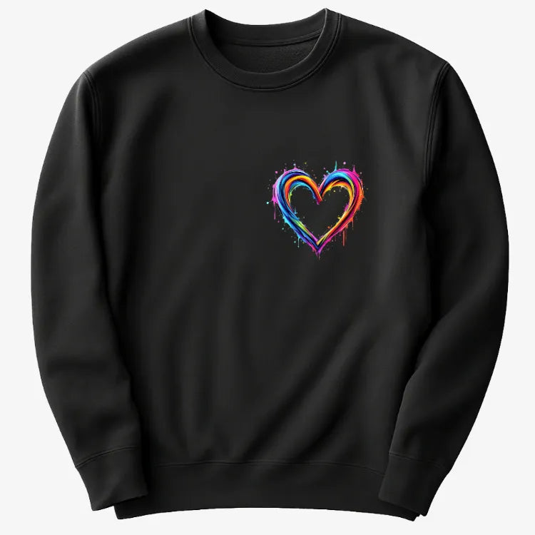 Rainbow Heartbeat Tee