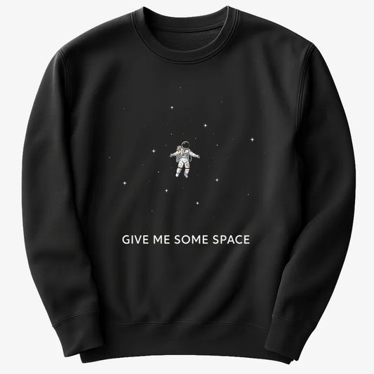 Give Me Some Space-Sweater-Black