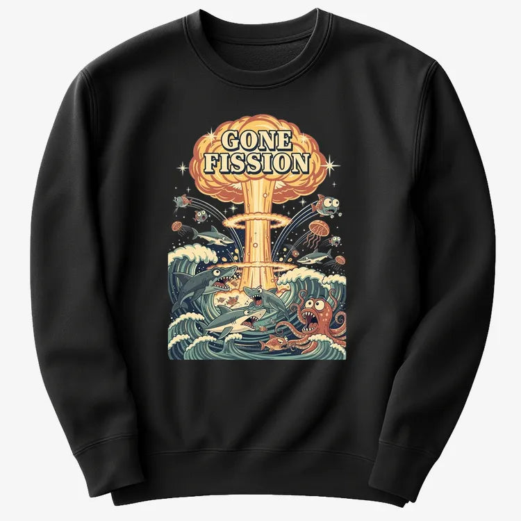 Gone Fission-Sweater-Black