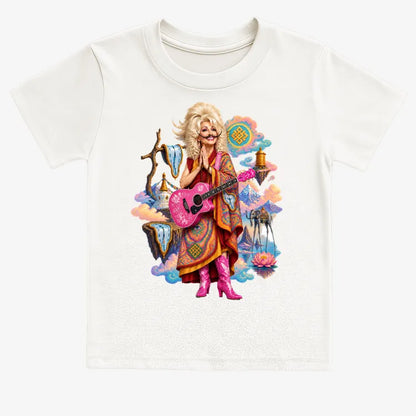 The Persistence of Dali-dolly-dalai-Kids T-Shirt-White