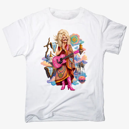 The Persistence of Dali-dolly-dalai-Unisex Heavyweight T-Shirt-White