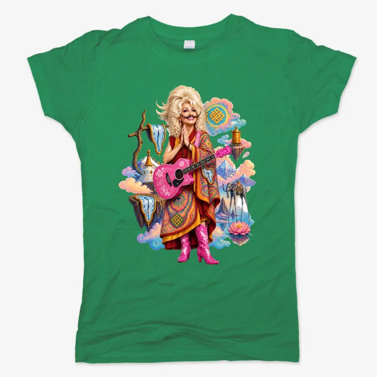 The Persistence of Dali-dolly-dalai-Women's T-Shirt-Lucky Green