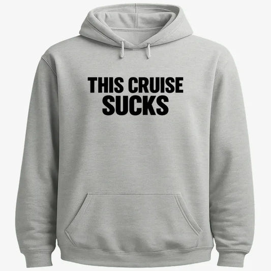 This Cruise Sucks-Hoodie-Gray Heather