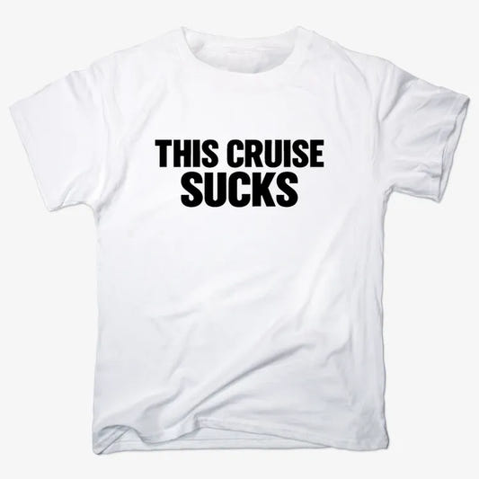 This Cruise Sucks-Unisex Heavyweight T-Shirt-White