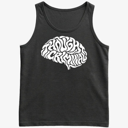 Thought Criminal-Men's Tank Top-Black