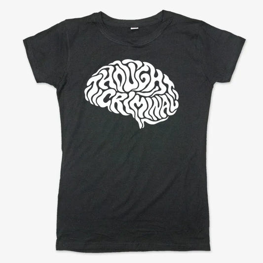 Thought Criminal-Women's T-Shirt-Midnight