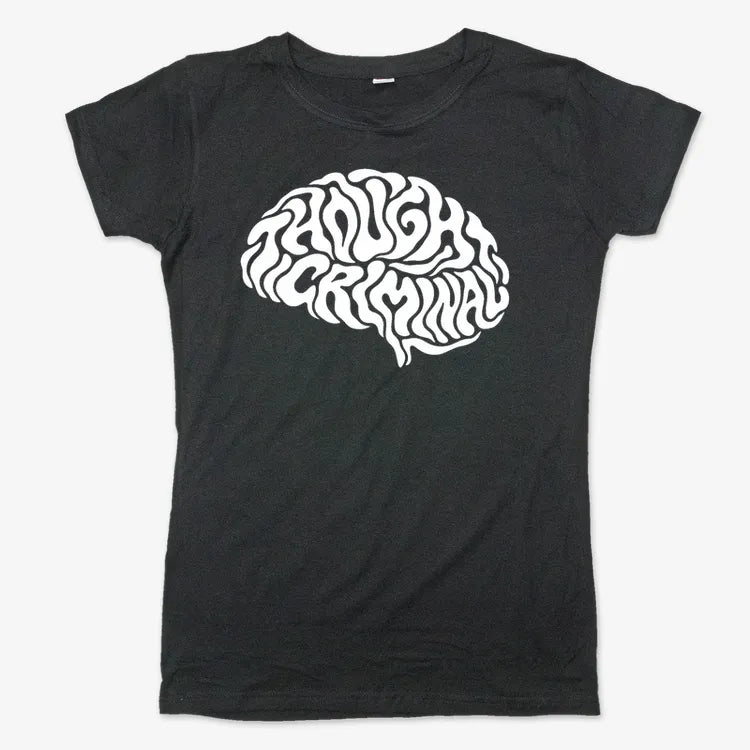 Thought Criminal-Women's T-Shirt-Midnight