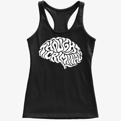 Thought Criminal-Women's Tank Top-Midnight