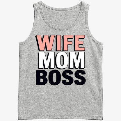 Wife Mom Boss Empowerment Tee