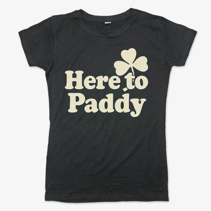 Here to Paddy St. Patrick's Day Shamrock Pun