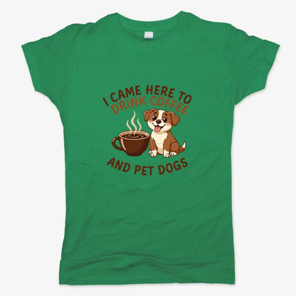 I Came Here to Drink Coffee and Pet Dogs