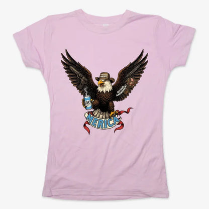 Merica Eagle with Guns & Beer