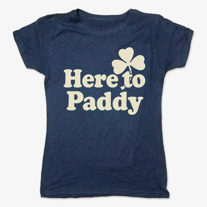 Here to Paddy St. Patrick's Day Shamrock Pun