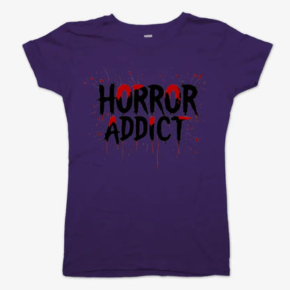 Horror Addict Blood Drip Graphic