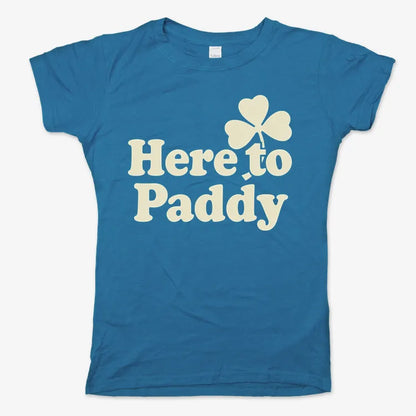 Here to Paddy St. Patrick's Day Shamrock Pun