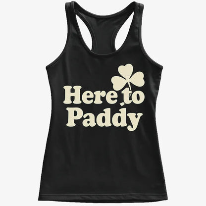 Here to Paddy St. Patrick's Day Shamrock Pun