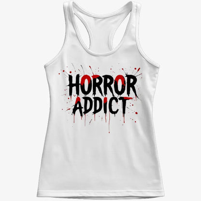 Horror Addict Blood Drip Graphic