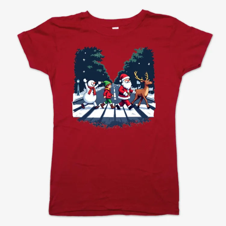Festive Abbey Road Inspired T-Shirt