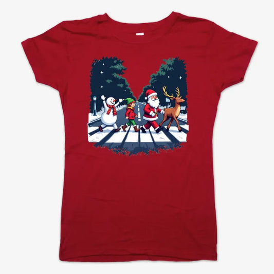 Festive Abbey Road Inspired T-Shirt