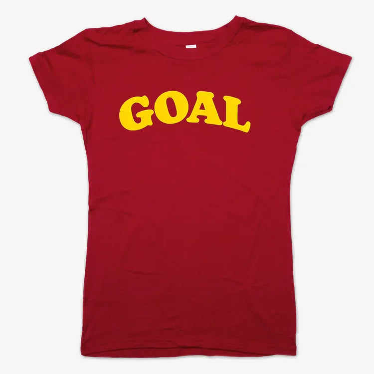 GOAL-Women's T-Shirt-Deep Red