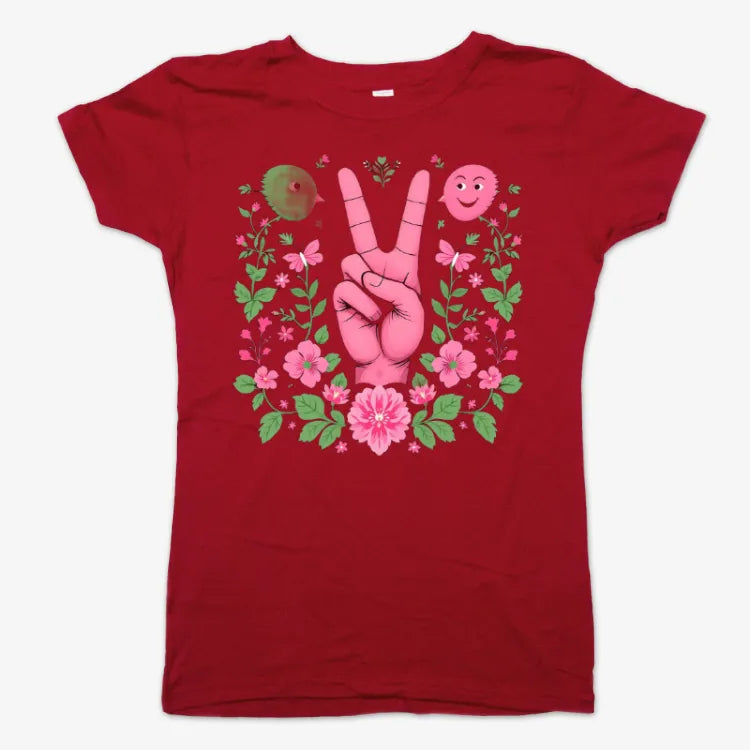 Peaceful Bloom Vibes Tee