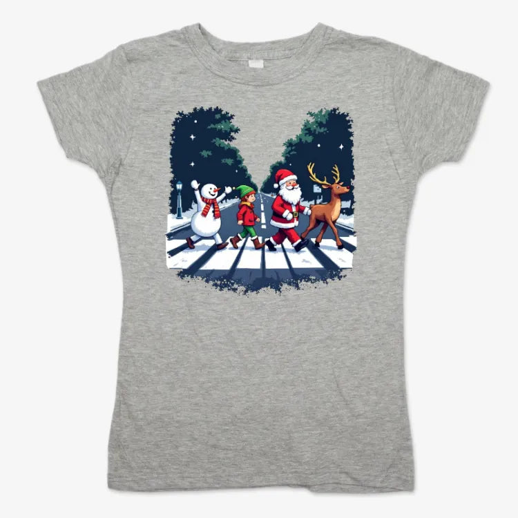 Festive Abbey Road Inspired T-Shirt
