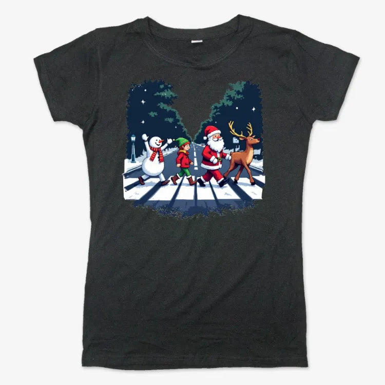 Festive Abbey Road Inspired T-Shirt