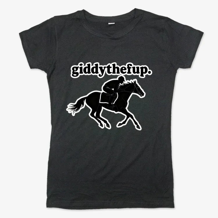 Giddythefup-Women's T-Shirt-Midnight