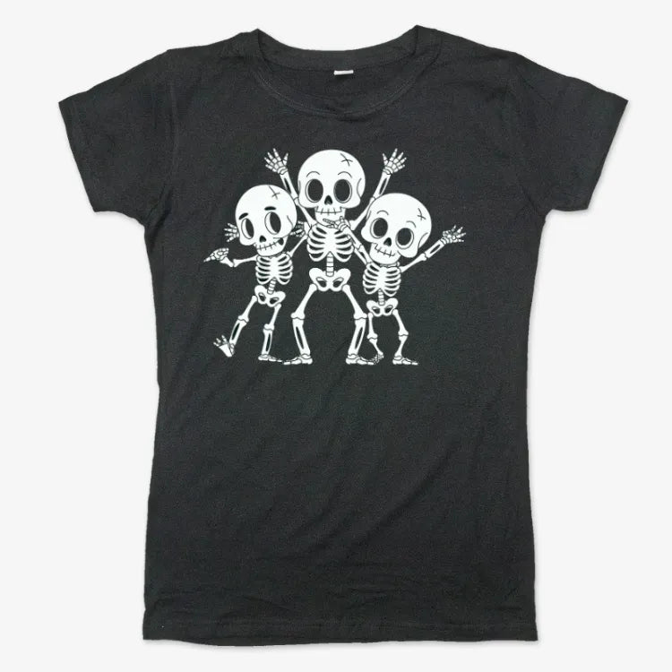 Dancing Skeleton Trio Tee