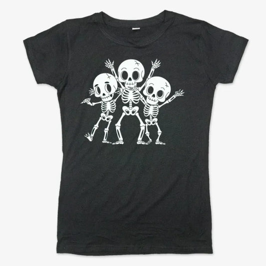Dancing Skeleton Trio Tee