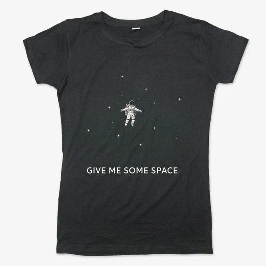 Give Me Some Space-Women's T-Shirt-Midnight